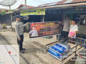 Polsek Langsa Timur Intensifkan Patroli Karhutla, Cegah Kebakaran Sejak Dini