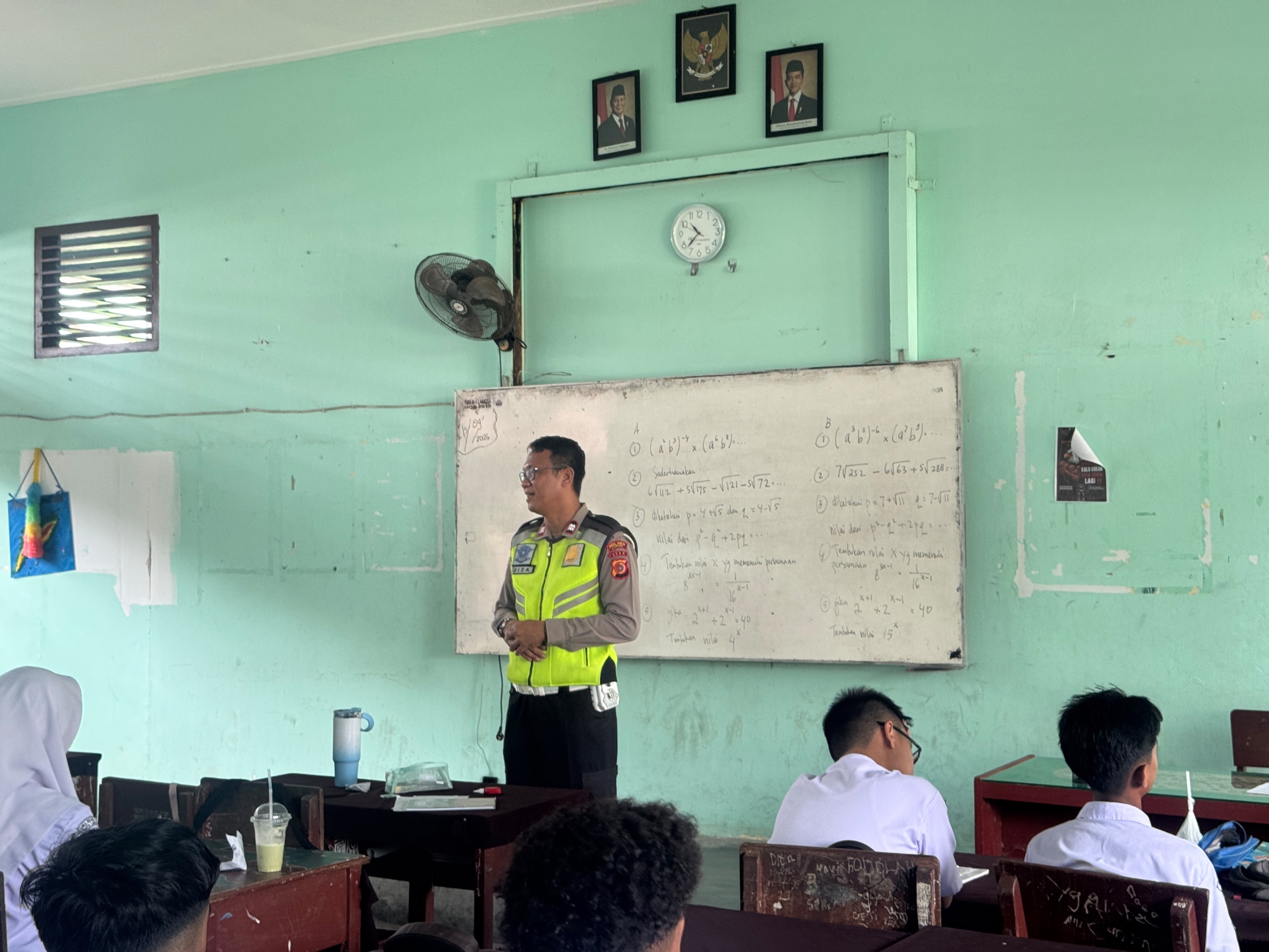 Sat Lantas Polres Langsa Edukasi Pelajar SMAN 1, Wujudkan Budaya Tertib Berlalu Lintas