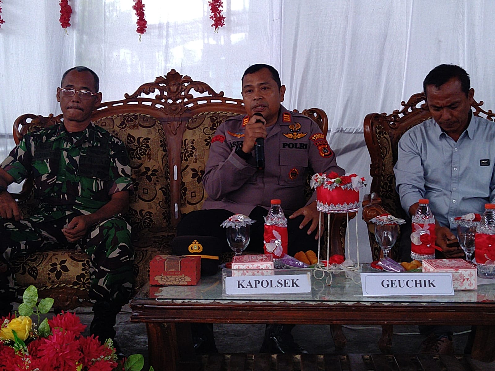 Polsek Langsa Barat Dukung Tracing TB, Perkuat Upaya Pencegahan Penularan Di Masyarakat