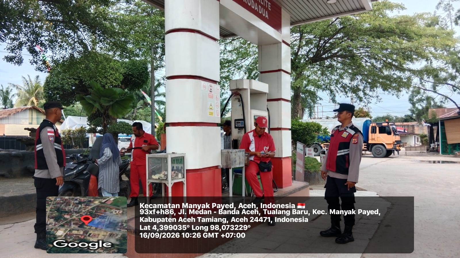 Polsek Manyak Payed Intensifkan Patroli, Pantau Aktivitas Masyarakat Dan Jaga Kamtibmas