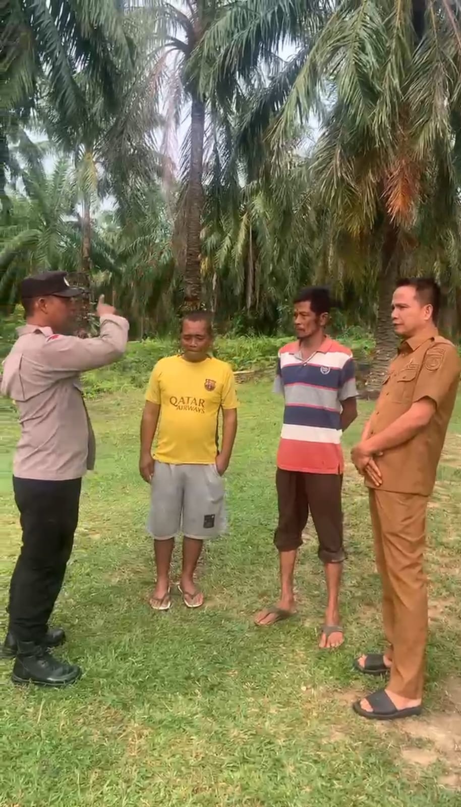 Sat Binmas Polres Langsa Sosialisasikan Pencegahan Pencurian TBS Kepada Masyarakat
