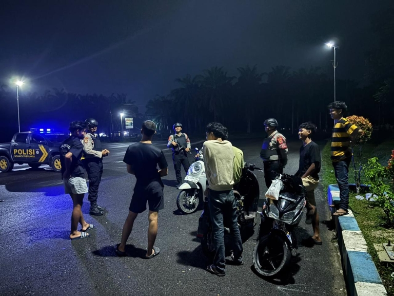 Sat Samapta Polres Langsa Tingkatkan Patroli Perintis Presisi, Antisipasi Gangguan Kamtibmas
