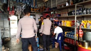 Polsek Langsa Barat Tingkatkan Patroli Harkamtibmas, Pantau Aktivitas Warga