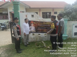 Polsek Rantau Selamat Gencarkan Patroli Karhutla, Cegah Kebakaran Hutan Dan Lahan