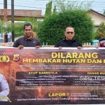 Polsek Manyak Payed Perkuat Patroli Karhutla, Pantau Wilayah Rawan Kebakaran