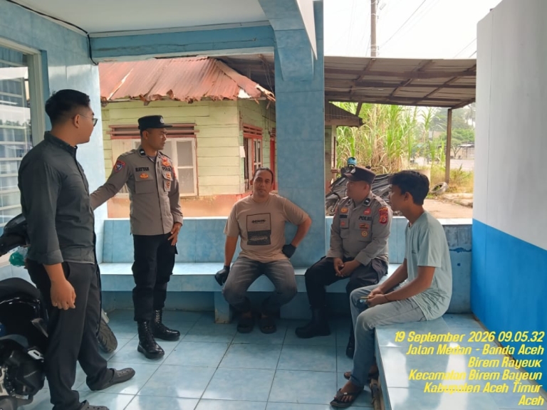 Polsek Birem Bayeun Tingkatkan Patroli, Cegah Gangguan Kamtibmas Dan Kejahatan