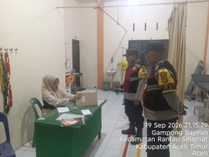 Polsek Rantau Selamat Perkuat Patroli Dialogis, Cegah Gangguan Kamtibmas