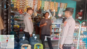 Polsek Birem Bayeun Tingkatkan Patroli, Cegah Gangguan Kamtibmas Dan Kejahatan