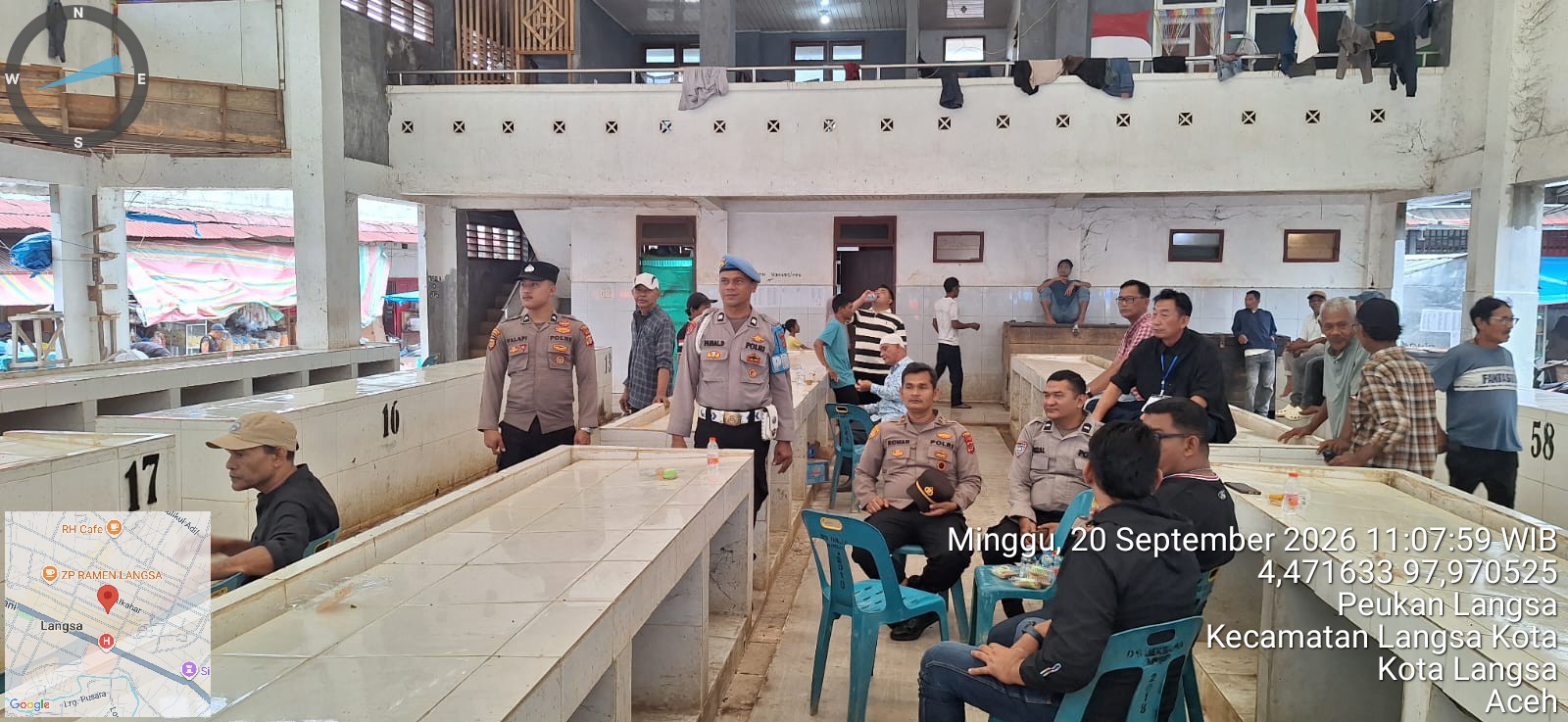 Polsek Langsa Perkuat Patroli, Cegah Premanisme Dan Gangguan Kamtibmas