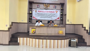 Polres Langsa Gelar Penyuluhan Hukum, Perkuat Pemahaman Personel Tentang KUHAP Dan UU Kepolisian