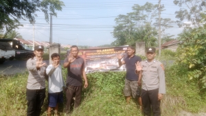 Polsek Birem Bayeun Sosialisasikan Bahaya Karhutla, Ajak Warga Jaga Kelestarian Lingkungan