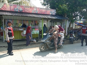 Polsek Manyak Payed Perkuat Patroli, Pantau Aktivitas Warga Dan Cegah Gangguan Kamtibmas