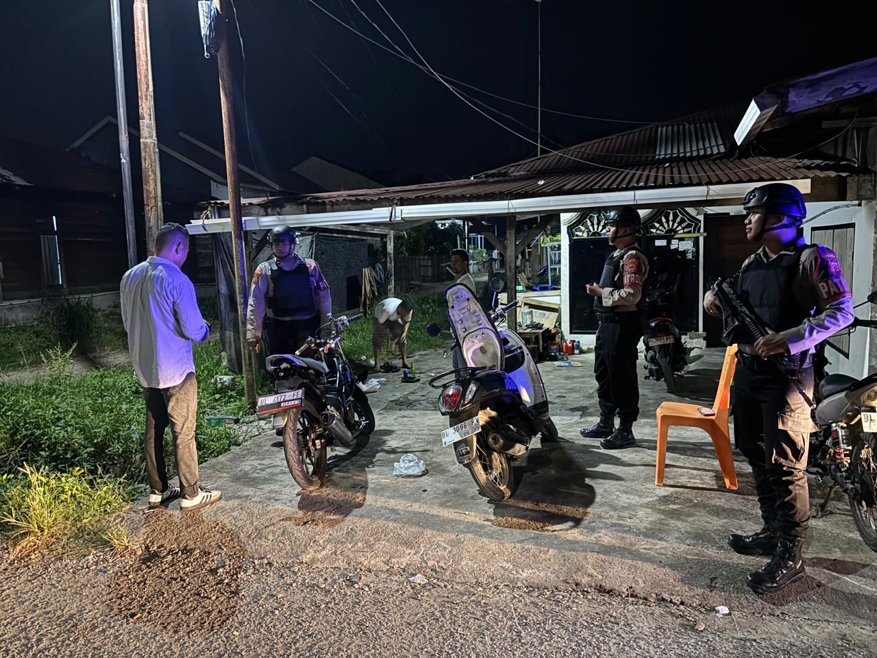 Sat Samapta Polres Langsa Intensifkan Patroli Perintis Presisi, Antisipasi Gangguan Kamtibmas