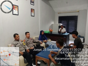 Polsek Langsa Perkuat Patroli, Cegah Premanisme Dan Gangguan Kamtibmas