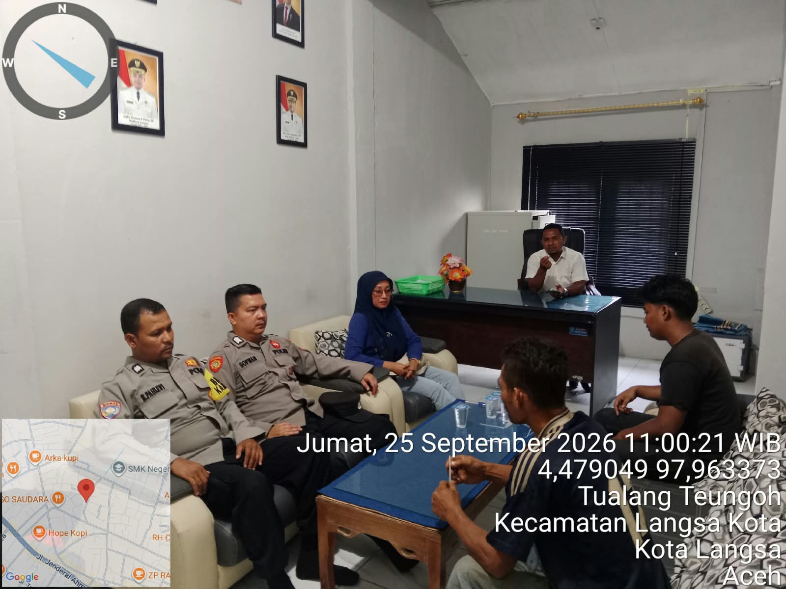 Polsek Langsa Perkuat Patroli, Cegah Premanisme Dan Gangguan Kamtibmas