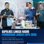Kapolres Langsa Hadiri Pembukaan Langsa Expo 2026, Dukung Promosi Potensi Daerah