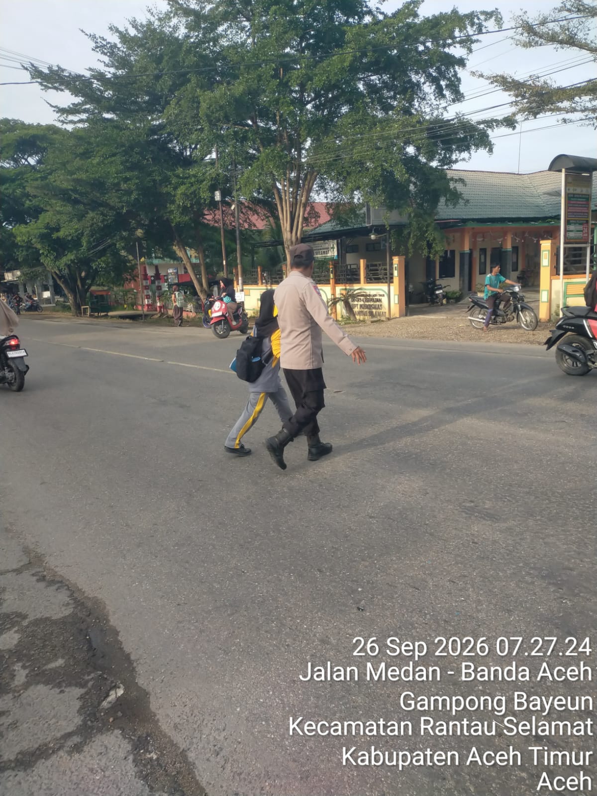 Polsek Rantau Selamat Pastikan Situasi Kamtibmas Kondusif, Gangguan Keamanan Nihil