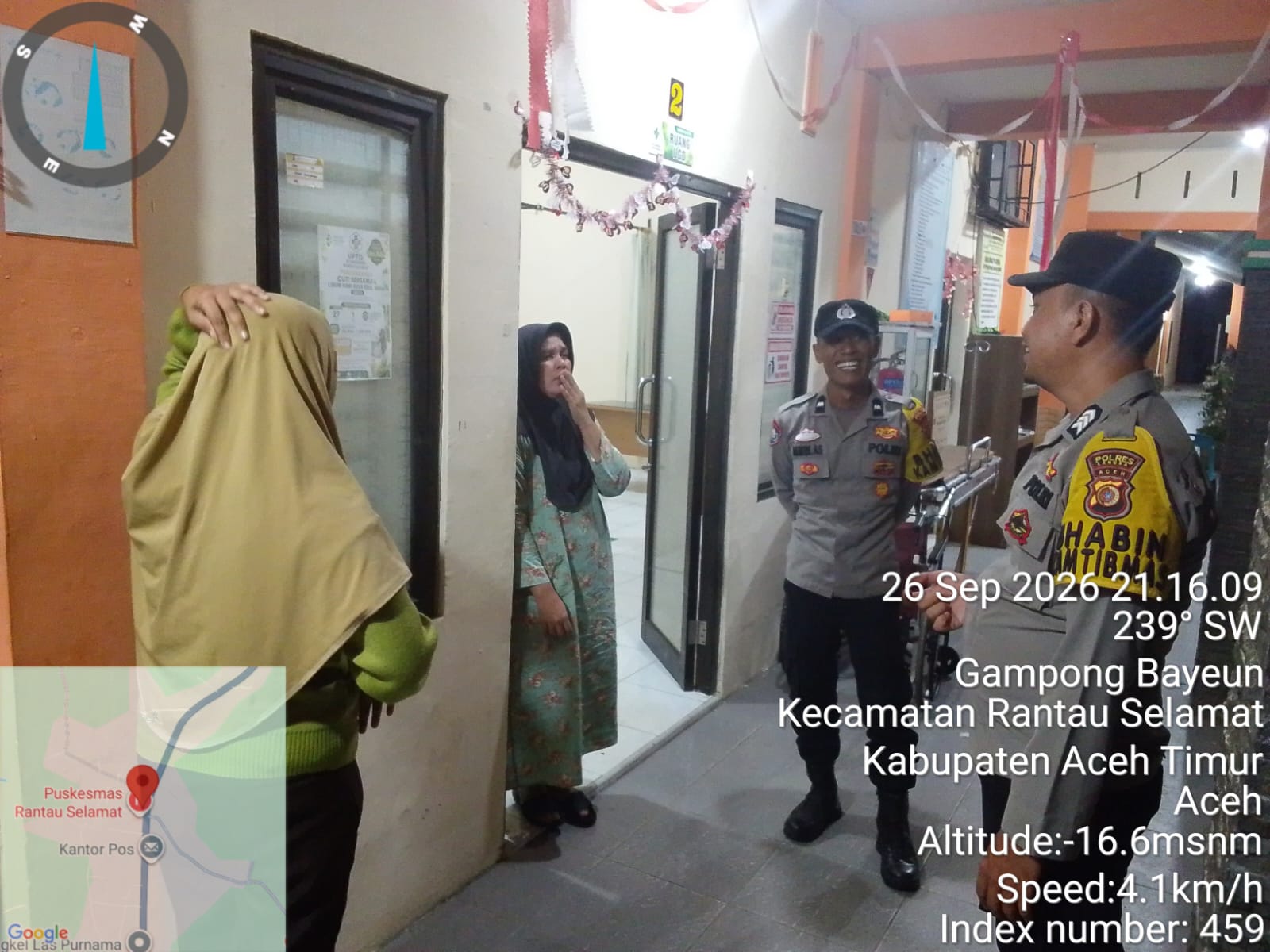 Polsek Rantau Selamat Perkuat Patroli Dialogis, Jaga Kamtibmas Di Tengah Masyarakat