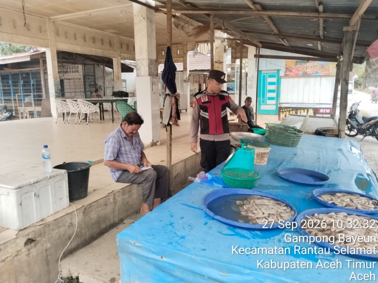 Polsek Rantau Selamat Tingkatkan Patroli Dialogis, Ciptakan Rasa Aman Di Tengah Masyarakat