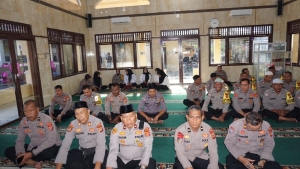 Polres Langsa Ikuti Peringatan Maulid Nabi Muhammad SAW 1448 H, Perkuat Pembinaan Rohani Personel
