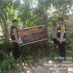 Polsek Rantau Selamat Perkuat Patroli Karhutla, Cegah Kebakaran Sejak Dini