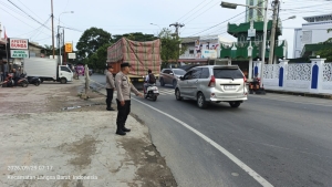 Polsek Langsa Tingkatkan Pengaturan Pagi, Perkuat Kamtibcarlantas Dan Pelayanan Publik