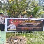 Polsek Sungai Raya Tingkatkan Patroli Karhutla, Antisipasi Kebakaran Sejak Dini