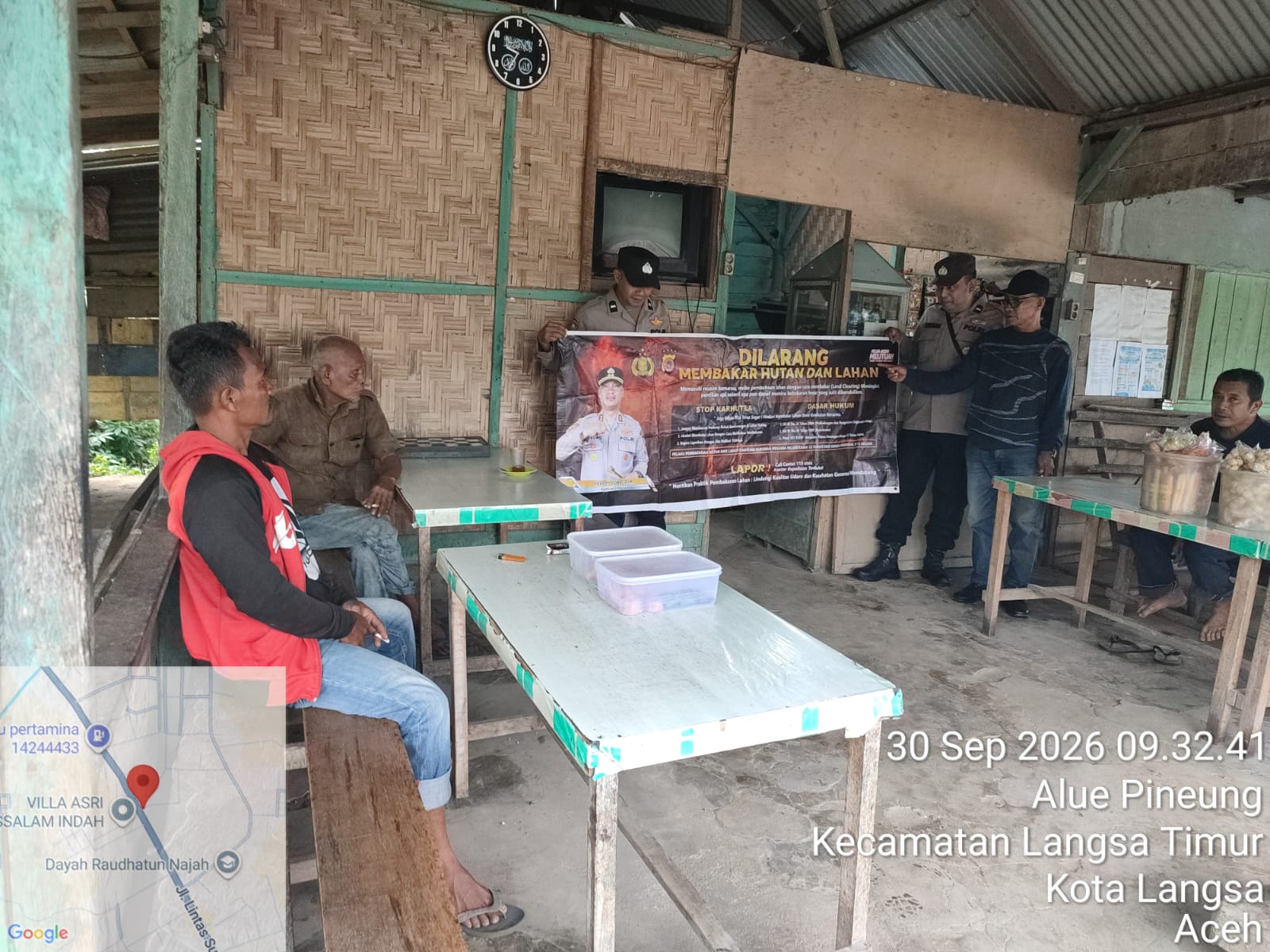 Polsek Langsa Timur Intensifkan Patroli Karhutla, Cegah Kebakaran Sejak Dini