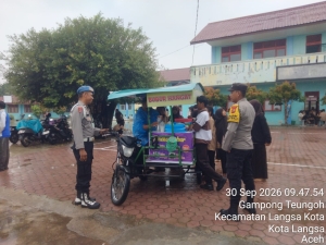 Polsek Langsa Perkuat Patroli Antipremanisme, Jaga Kamtibmas Tetap Kondusif