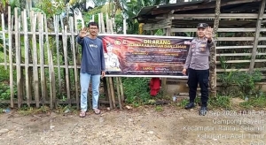 Polsek Rantau Selamat Tingkatkan Patroli Karhutla, Cegah Kebakaran Hutan Dan Lahan