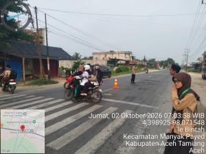 Polsek Manyak Payed Hadir Di Kawasan Sekolah, Perkuat Pelayanan Dan Kamtibcarlantas