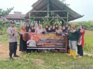 Polsek Langsa Timur Intensifkan Patroli Karhutla, Cegah Kebakaran Sejak Dini