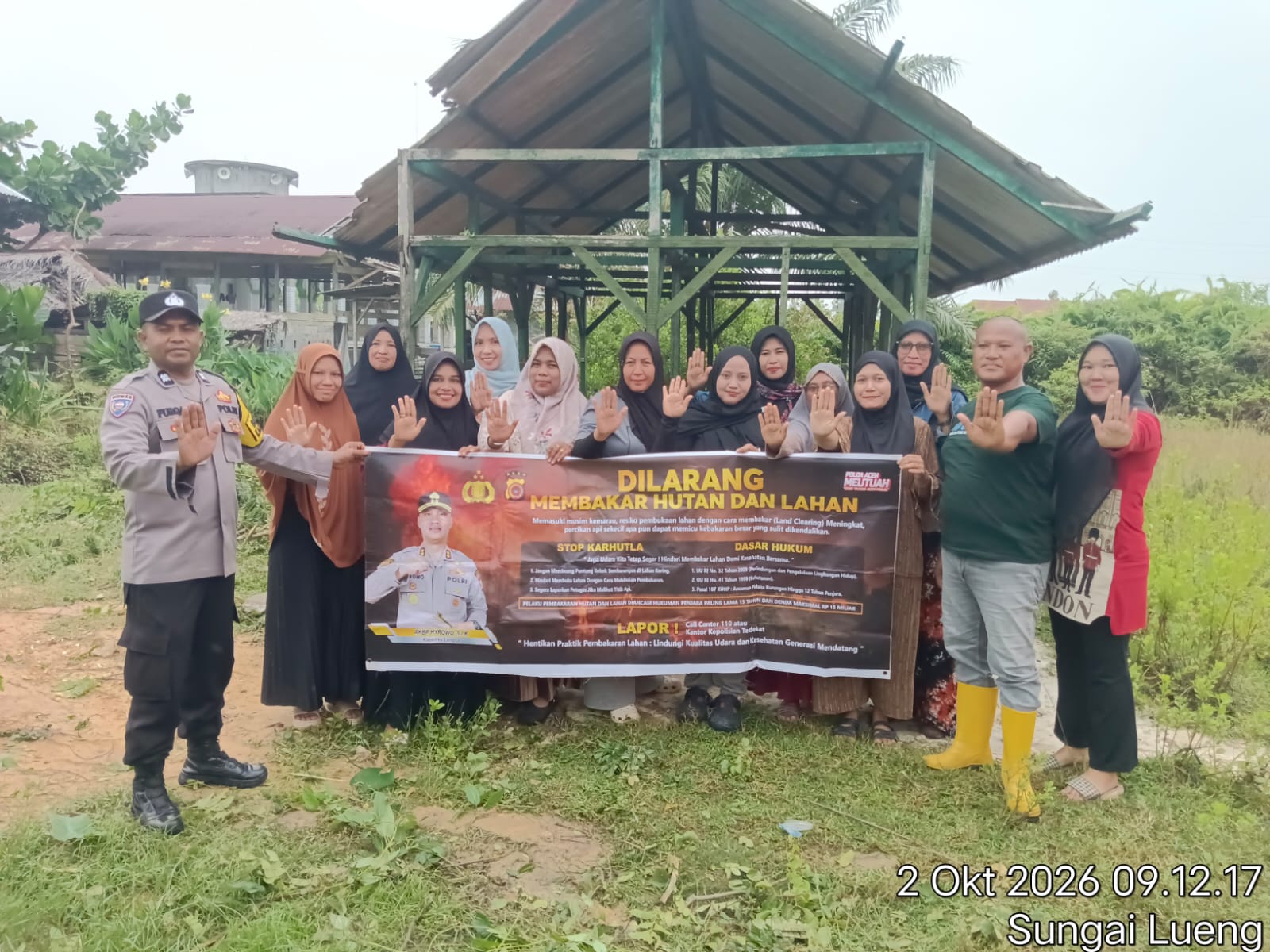 Polsek Langsa Timur Intensifkan Patroli Karhutla, Cegah Kebakaran Sejak Dini