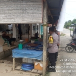 Polsek Rantau Selamat Perkuat Patroli Dialogis, Jaga Kamtibmas Tetap Kondusif