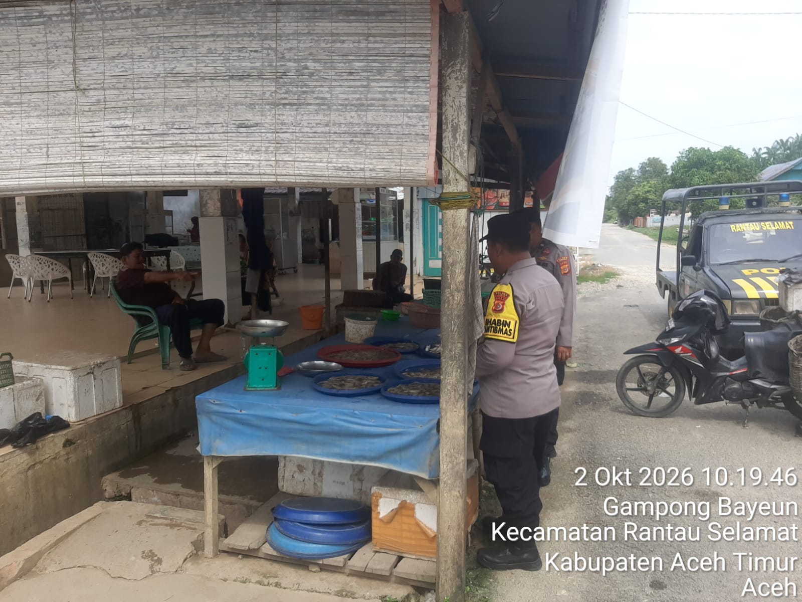 Polsek Rantau Selamat Perkuat Patroli Dialogis, Jaga Kamtibmas Tetap Kondusif