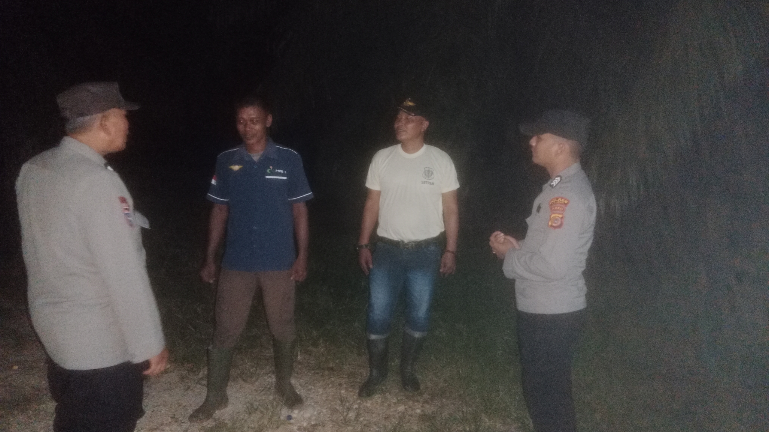 Polsek Birem Bayeun Tingkatkan Patroli Malam Cegah Gangguan Kamtibmas