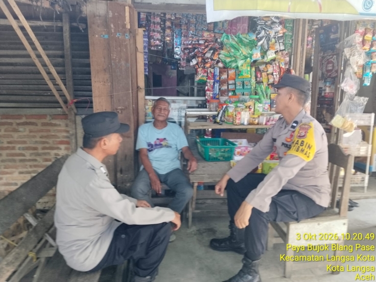 Polsek Langsa Intensifkan Patroli Cegah Premanisme Dan Jaga Kamtibmas