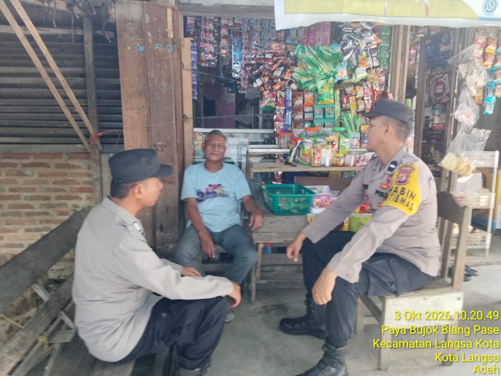 Polsek Langsa Intensifkan Patroli Cegah Premanisme Dan Jaga Kamtibmas