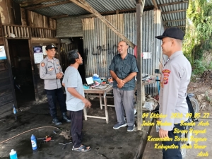 Polsek Birem Bayeun Tingkatkan Patroli Wilayah Cegah Gangguan Kamtibmas