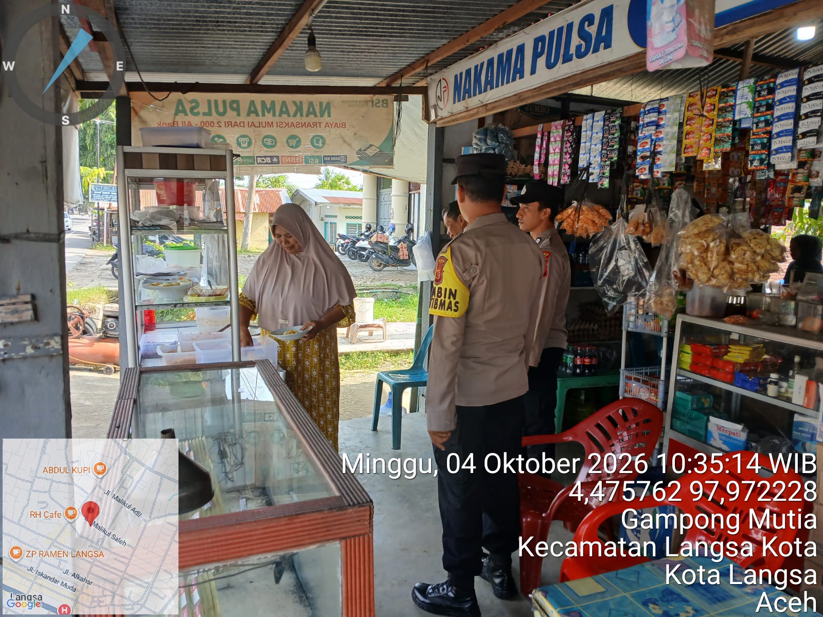 Polsek Langsa Intensifkan Patroli Cegah Premanisme Dan Jaga Kamtibmas