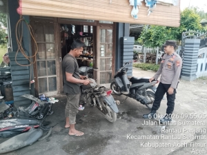 Polsek Rantau Selamat Intensifkan Patroli Dialogis Jaga Keamanan Dan Kondusivitas Wilayah