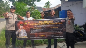 Polsek Birem Bayeun Gencarkan Sosialisasi Karhutla Lindungi Lingkungan Dan Masyarakat