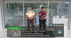 Sat Samapta Polres Langsa Perkuat Pengamanan Objek Vital Perbankan Jaga Keamanan Dan Kenyamanan Masyarakat