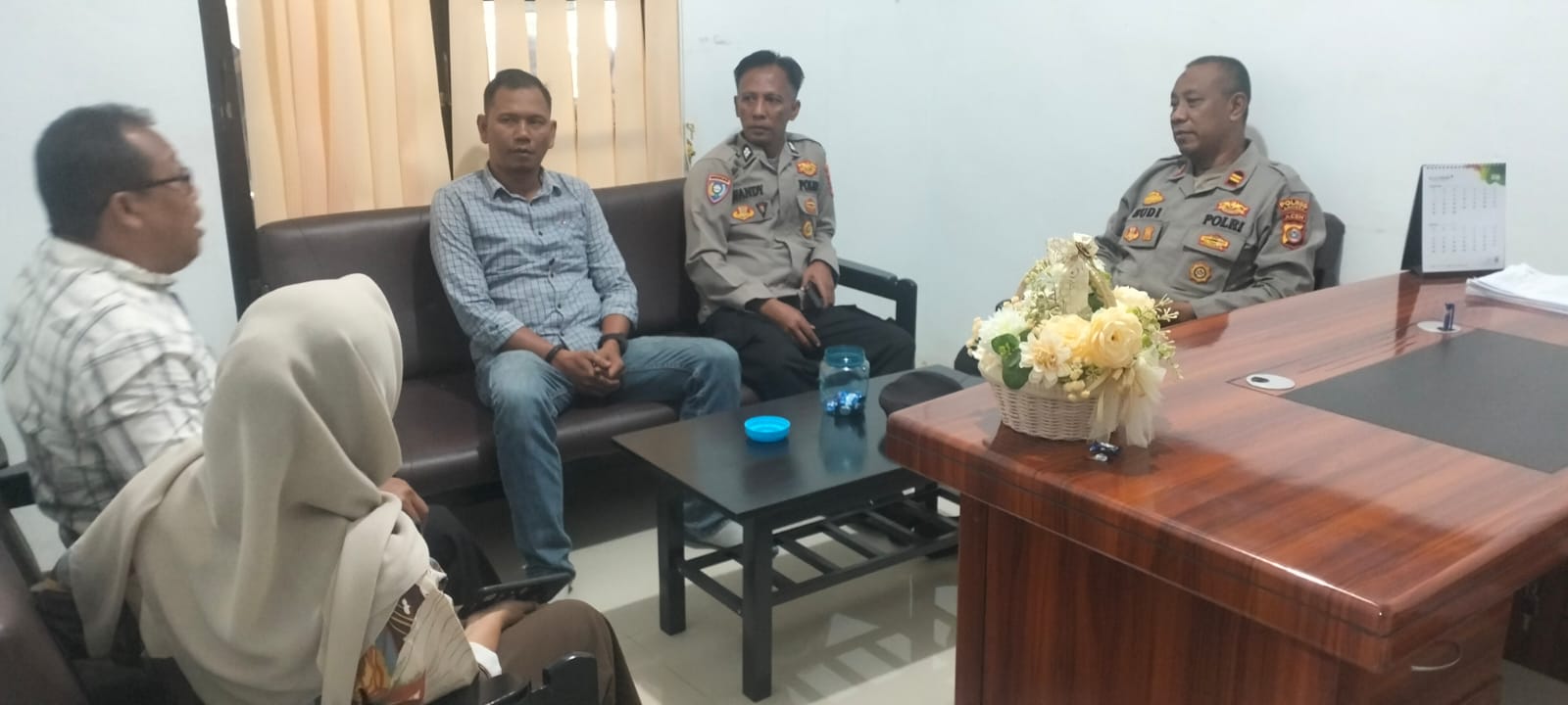 Polsek Langsa Barat Dorong Pembentukan Gampong Kamtibmas Dan Gampong Narkoba
