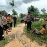 Polsek Langsa Barat Amankan Terduga Pelaku Pencurian Kabel Dari Amukan Warga