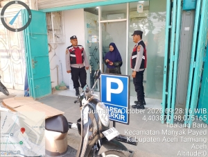 Polsek Manyak Payed Intensifkan Patroli Kamtibmas Pantau Aktivitas Warga Di Sejumlah Gampong