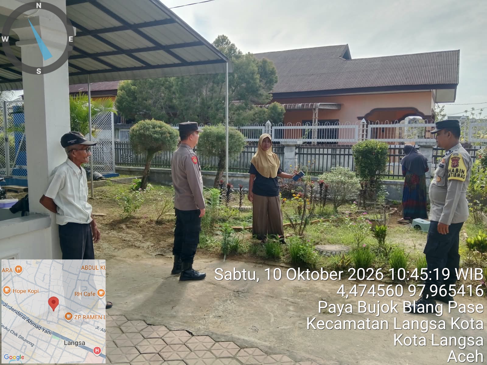Polsek Langsa Tingkatkan Patroli Pencegahan Premanisme, Jaga Kondusivitas Wilayah Kota
