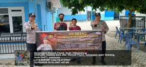 Polsek Manyak Payed Gencarkan Patroli Karhutla Di Buket Panjang 2, Perkuat Pencegahan Kebakaran Lahan