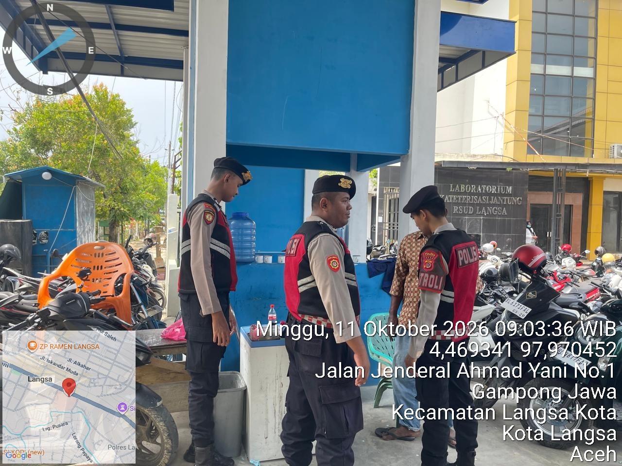Sat Samapta Polres Langsa Intensifkan Patroli KRYD, Perkuat Keamanan Di Sejumlah Titik Rawan