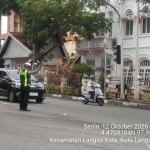 Sat Lantas Polres Langsa Optimalkan Strong Point Pagi, Pastikan Arus Lalu Lintas Lancar Dan Tertib